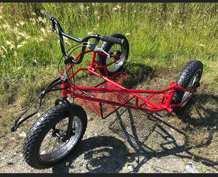 Arctic Rig mushing cart